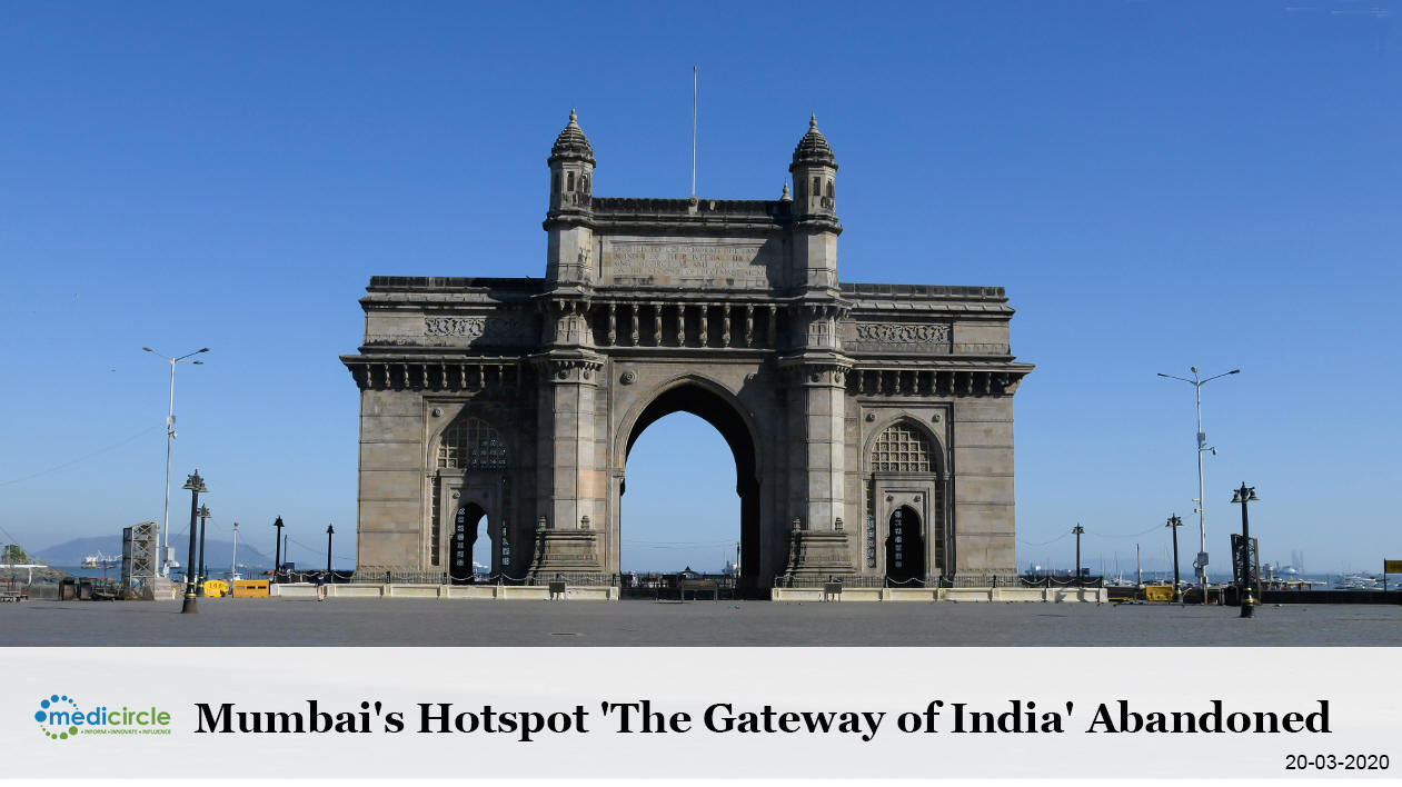 COVID-19 Lockdown Impact : The Taj Mahal Of Mumbai Deserted
